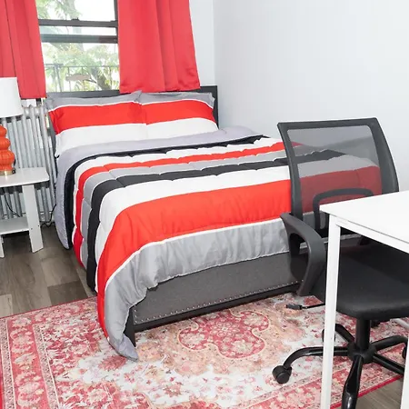 Ruby Room At Brighton Beach 2-Min Walk To Ocean & Subway Chic Stay
